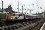 110 329 mit einem Sonderzug nach Bremen am 8.5.10 in Hannover.