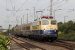 CBB 110 383-7 durchfährt mit einem Sonderzug nach Hamburg Recklinghausen-Ost 7.9.2017