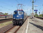 TRI 110 428-0 (9180 6 110 428-0 D-TRAIN) der Train Rental GmbH beim rangieren in Hamburg Altona am 22 April 2018.