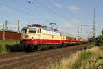 E10 1309 mit einem AKE Rheingold aus Cochem bei Porz Wahn am 28.06.2018