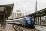 110 428-0 TRI mit NX-Ersatzzug in Wuppertal Hbf, am 18.06.2018.