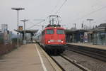 110 491 mit abgeschlepptem ICE 1 am 02.04.2013 in Stuttgart-Zuffenhausen.