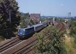 Einst und Jetzt (8) : Bahnhof Kerzell südlich von Fulda im Juli 1986.