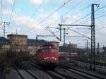 110 320 mit RE 4092 von Mannheim HBF nach Trier HBF zwischen Mannheim HBF und Ludwigshafen Mitte. Vor dem Zug liegen noch ca. drei Stunden Fahrt.