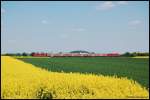 110 508 befrdert zur Mittagszeit des 13.05.08 RB 37156 von Donauwrth nach Aalen, aufgenommen bei Nrdlingen an der Riesbahn (KBS 995).