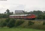 110 446-2 mit der RB 37158 nach Aalen  am Bogen in Golshfe 4.9.08