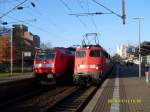 110 469-4 und 146-3 im Bahnhof Peine