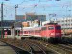 110 403 mit einem Verstrker in Hannover HBF.