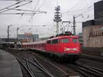 110 465 mit dem Freitagsverstrker Hannover-Nienburg in Hannover.