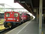 Hier hngt sich gerade die BR 333 (Kf III) an eine 110 Bgelfalte die bereits schon an einem RB hngt.