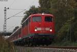 110 494 mit dem RE11596 nach Aachen am Esig Geilenkirchen 16.9.09