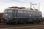 Die 110 348-0 bei der Lokparade im DB Museum Koblenz-Ltzel am 03.04.2010