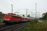 110 500 hat sich am 26.09.2010 mit einem RE nach WOlfburg in Lehrte auf den Weg gemacht.