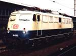 110 459-5 auf Oberhausen Hauptbahnhof am 17-10-1995.