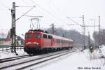 110 434 mit einem leerpark am 29.12.2010 in Hmelerwald.