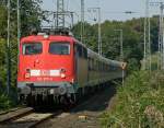 110 377-9 in Kln West im Sommer 2009