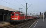 110 469 mit dem RE aus Minden in Hannover HBF am 02.09.2011.