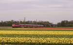 110 429-6 zog am 17.04.2012 den RE 10452 von Dsseldorf nach Aachen durch Bttgen