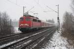 DB 110 432 mit 5 N-wagen (incl.