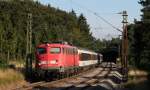 110 446-2 mit dem IC 182 (Zrich HB-Stuttgart Hbf) bei Hattingen 17.8.13