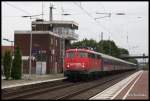 110491 Bahn Touristik Express fuhr am 12.07.2015 um 13.01 Uhr mit dem DPE 5153 von Hamburg nach Nürnberg durch Hasbergen.
