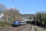 110 469 mit DPN 32511 (Wuppertal-Oberbarmen - Bonn Hbf) am 29.03.2019 in Wuppertal-Sonnborn