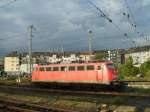 BR 110 362-5 wartet auf Ihren Einsatz , Hagen Hbf.(31.07.2007)