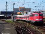 110 488 mit einem RE nach minden in Hannover HBF