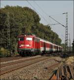 Die  Bgelfalte  115 383 (9180 6115 383-2 D-DB) hat die Aufgabe den AZ 13373, Dortmund - Alessandria, zu bespannen.