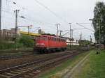 110 343-1 fährt am 29.04.'10 durch Lehrte