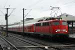 110 490 zog am 15.10.2010 den Ersatz-D-Zug 2810 von Hannover nach Bremen.