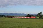 110 320 mit RB 59402 am 15.06.2011 bei Ostermnchen.