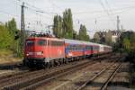 110 493 am 25.09.11 mit dem `Hoch die Tassen´-zug aus St.Anton am Arlberg nach Freiburg am Heimeranplatz zu Mnchen