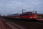 110 491-8 mit der RB 35 nach Wesel in Oberhausen Hbf am 04.01.2012