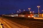 110 480- 1 mit einer RB 35 nach Wesel in Oberhausen Hbf am 04.01.2012