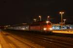 110 508-9 mit einer RB 35 nach Emmerich in Oberhausen Hbf am 04.01.2012