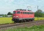 110 487-6 ist Lz am 11.05.2012 bei Ltzelsachsen