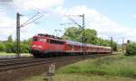 110 437-1 mit der RB 15055 (Marburg(Lahn)-Gieen) bei Niederwalgern 8.6.12