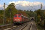 Die 110 508-9 am 09.10.2012 in Eilendorf.