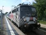 115 509 mit dem EC 379 nach Bratislava,am 17.August 2013,in Binz.
