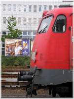Entstanden am 06.10.06 in Pforzheim Hbf, als 110 498 mit nem Schienenreinigungszug nach Karlsruhe zu Gast war.