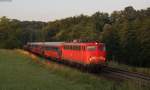 110 457-8 mit dem NF 2708 (Reutlingen-Bamberg) bei Grobettlingen 13.7.13