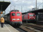 110 278 und 143 392 in Kln-Deutz; 04.04.2004