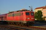 110 169-0 ex DB Systemtechnik am Bw Leipzig Hbf Süd 27.05.2017