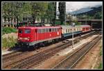 110 234 mit E5422 in Innsbruck Westbahnhof am 8.05.2001.