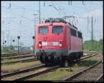 Eisenbahnparade DB Museum Koblenz: DB 110 223 (21.05.2011)