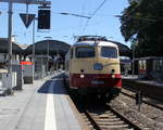 Lok E10 1309 mit dem AKE Rheingold, aufgenommen im Aachener-Hauptbahnhof.
