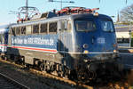 RB48 Ersatzzug mit 110 469-4 in Wuppertal Oberbarmen am 06.01.2020