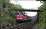 110457 erreicht hier am 17.4.2007 um 15.37 Uhr mit dem RB 66 nach Osnabrück das Gemeindegebiet von Hasbergen.