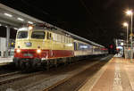 E10 1309 mit TRI Garnitur als RE9 Verstärker im Bahnhof Siegburg/Bonn am 19.12.2020